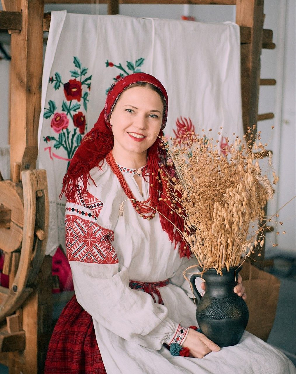 Women in Slavic costumes in Jaboatan dos Guararapis