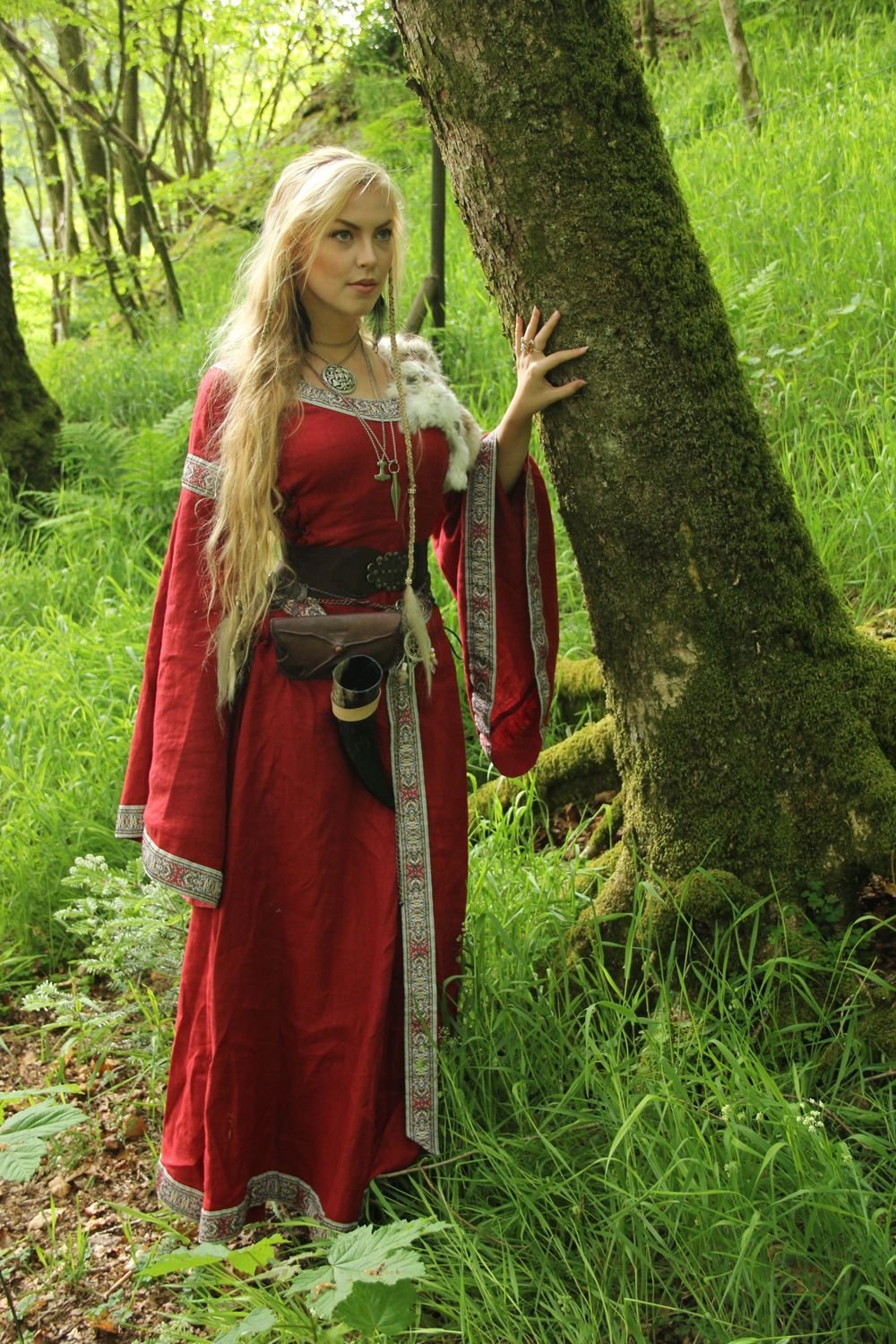 Women in Slavic costumes in Jaboatan dos Guararapis