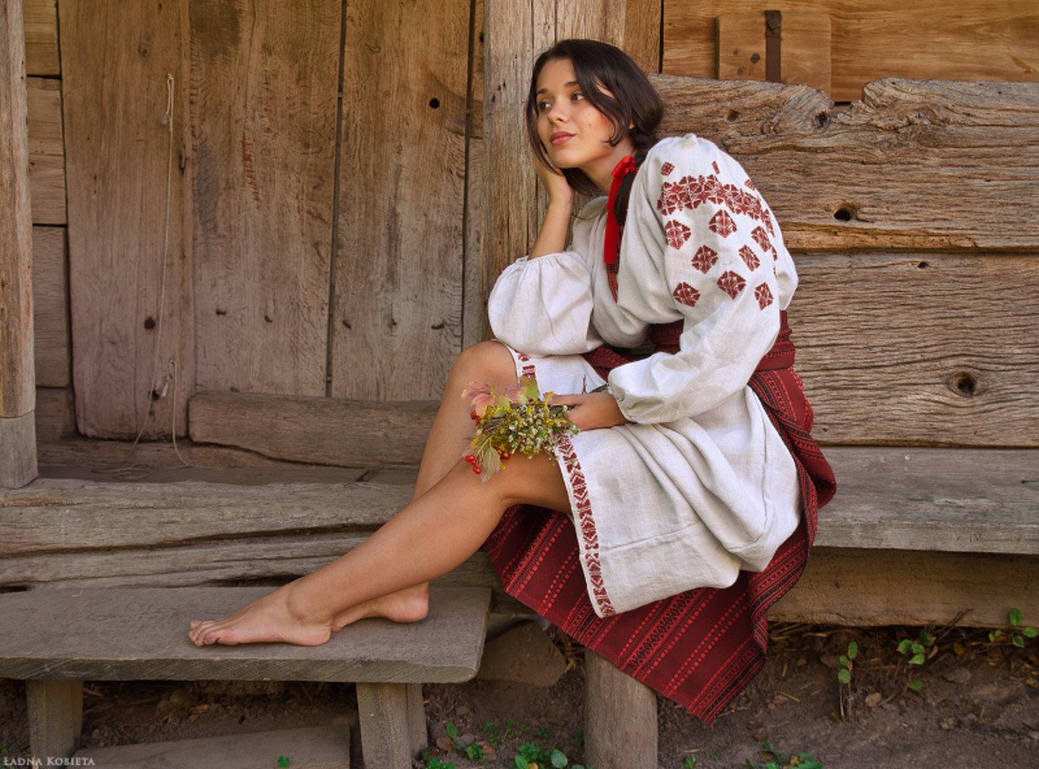 Women in Slavic costumes in Jaboatan dos Guararapis
