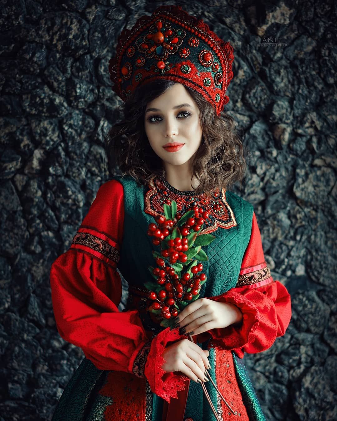 Nude girl Women in Slavic costumes in Jaboatan dos Guararapis