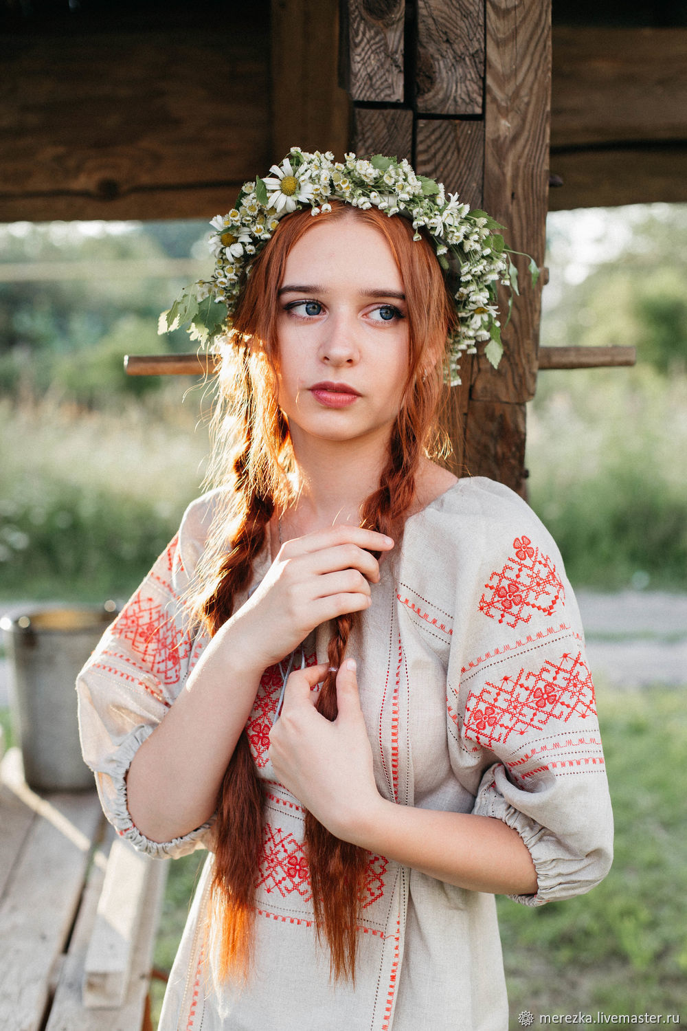 Girls in Slavic costumes in Jaboatan dos Guararapis